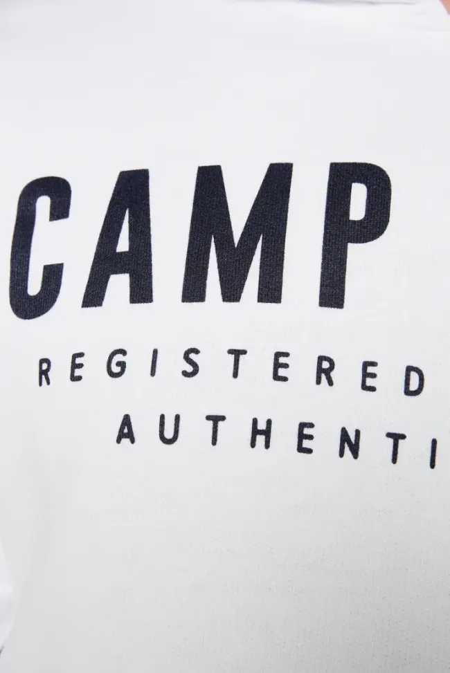 Herren CAMP DAVID & SOCCX Basic Hoodie mit Logo Print