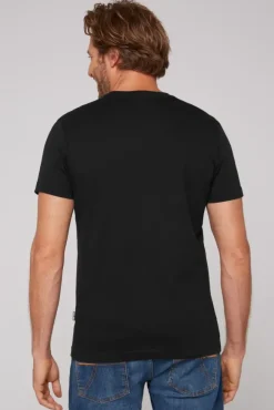 Herren CAMP DAVID & SOCCX Basic Logo T-Shirt