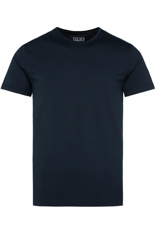 Herren CAMP DAVID & SOCCX Basic T-Shirt mit Rundhalsausschnitt, Doppelpack blue navy / blue navy
