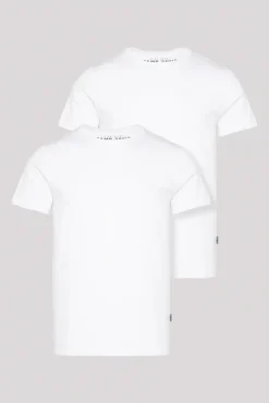 Herren CAMP DAVID & SOCCX Basic T-Shirt Rundhals 2er-Pack