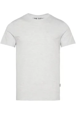 Herren CAMP DAVID & SOCCX Basic T-Shirt Rundhals 2er-Pack grey melange