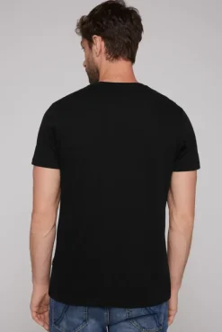 Herren CAMP DAVID & SOCCX Basic T-Shirt  Rundhals 2er-Pack