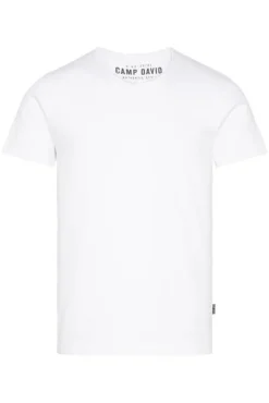 Herren CAMP DAVID & SOCCX Basic T-Shirt V-Neck 2er-Pack