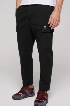Herren CAMP DAVID & SOCCX Cargohose mit Klappentaschen