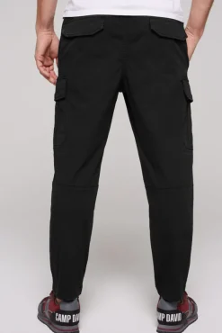 Herren CAMP DAVID & SOCCX Cargohose mit Klappentaschen