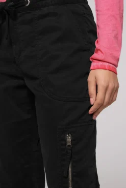 Damen CAMP DAVID & SOCCX Cargohose mit Print Artwork