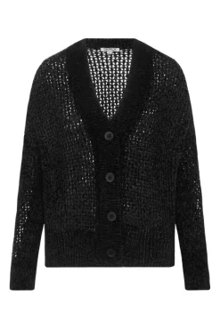 Damen CAMP DAVID & SOCCX Chenille-Cardigan mit Strickmuster