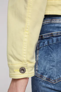 Damen CAMP DAVID & SOCCX Coloured Jeansjacke JE:SSY faded yellow