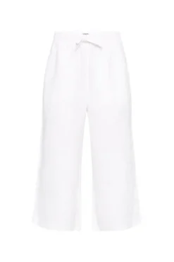 Damen CAMP DAVID & SOCCX Culotte aus Leinen mit Elastikbund