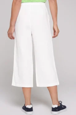 Damen CAMP DAVID & SOCCX Culotte aus Leinen mit Elastikbund