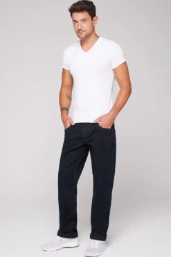 Herren CAMP DAVID & SOCCX Denim CO:NO Comfort Fit blue black