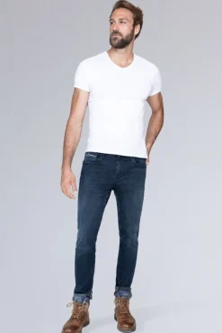 Herren CAMP DAVID & SOCCX Denim DA:VD Regular Fit blue black | 28 | 32