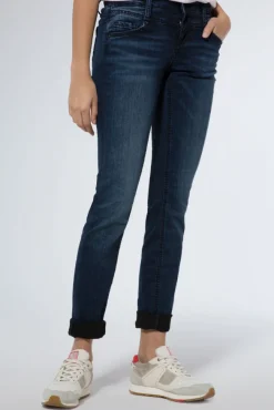 Damen CAMP DAVID & SOCCX Denim KA:RA Slim Fit blue black vintage