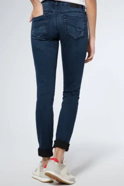 Damen CAMP DAVID & SOCCX Denim KA:RA Slim Fit blue black vintage