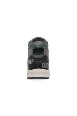 Herren CAMP DAVID & SOCCX High Top Hiking Sneaker mit Logo Artworks deep forest