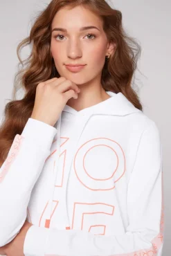 Damen CAMP DAVID & SOCCX Hoodie aus Interlock mit Artwork und Tapes