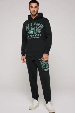 Herren CAMP DAVID & SOCCX Hoodie mit Artwork im Retro-Style