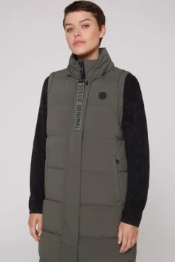 Damen CAMP DAVID & SOCCX 2-in-1 Puffer Coat und Weste