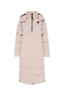 Damen CAMP DAVID & SOCCX 2-in-1 Puffer Coat und Weste light beige