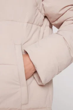 Damen CAMP DAVID & SOCCX 2-in-1 Puffer Coat und Weste light beige