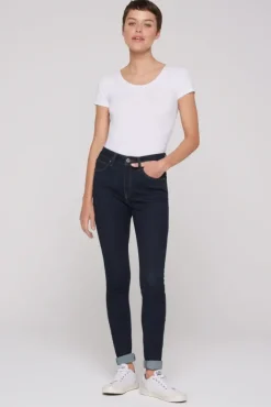 Damen CAMP DAVID & SOCCX Jeans AL:ICE Slim Fit dark blue