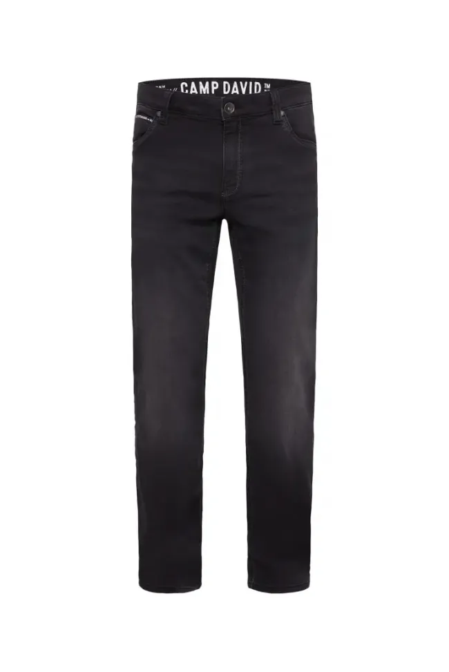 Herren CAMP DAVID & SOCCX Jeans CO:NO Comfort Fit black used jogg