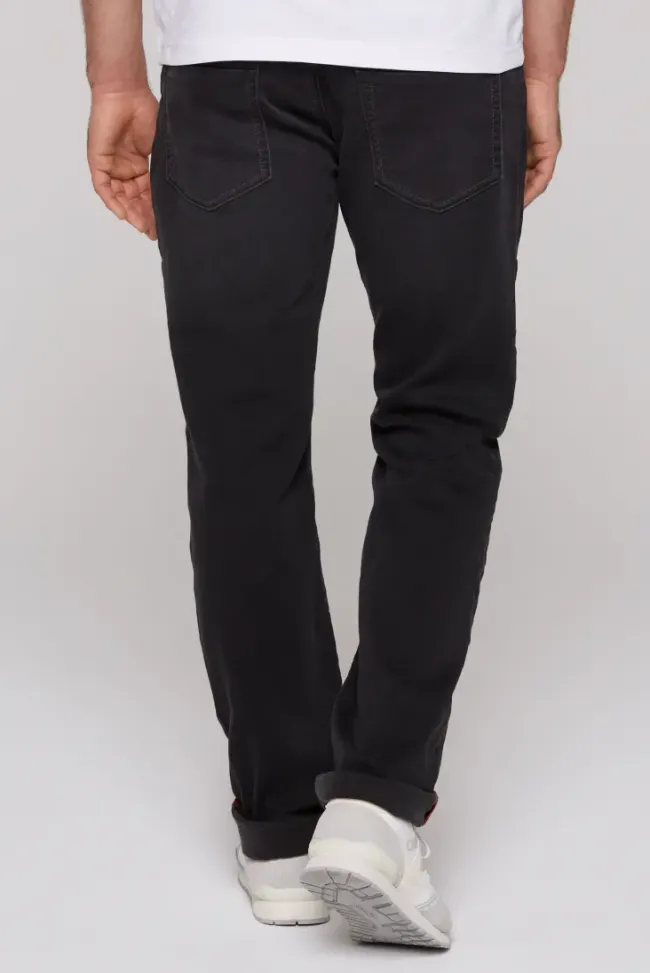 Herren CAMP DAVID & SOCCX Jeans CO:NO Comfort Fit black used jogg