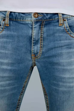 Herren CAMP DAVID & SOCCX Jeans CO:NO Comfort Fit light vintage