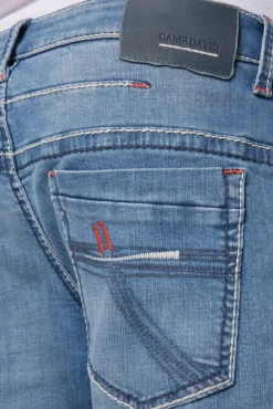 Herren CAMP DAVID & SOCCX Jeans CO:NO Comfort Fit light stone used