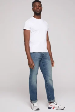 Herren CAMP DAVID & SOCCX Jeans CO:NO Comfort Fit medium blue vintage