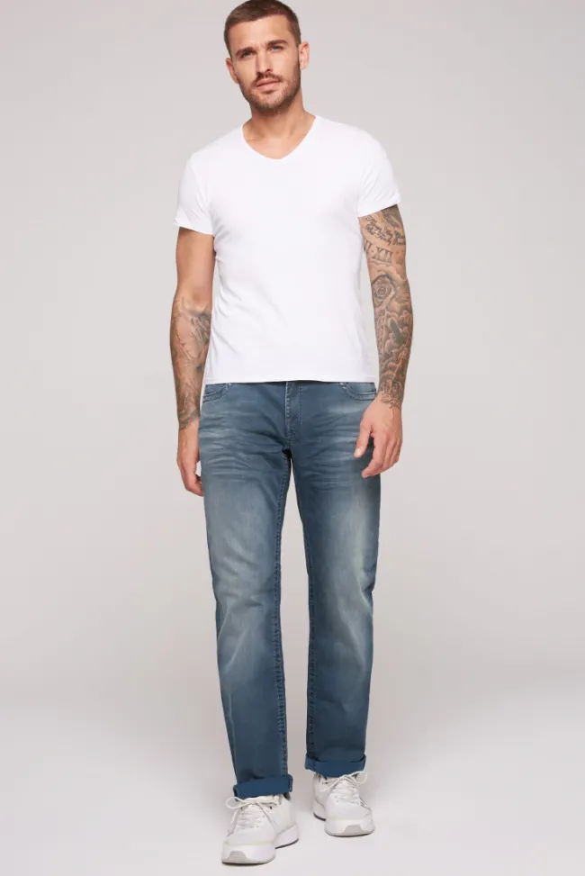 Herren CAMP DAVID & SOCCX Jeans CO:NO Comfort Fit vintage blue
