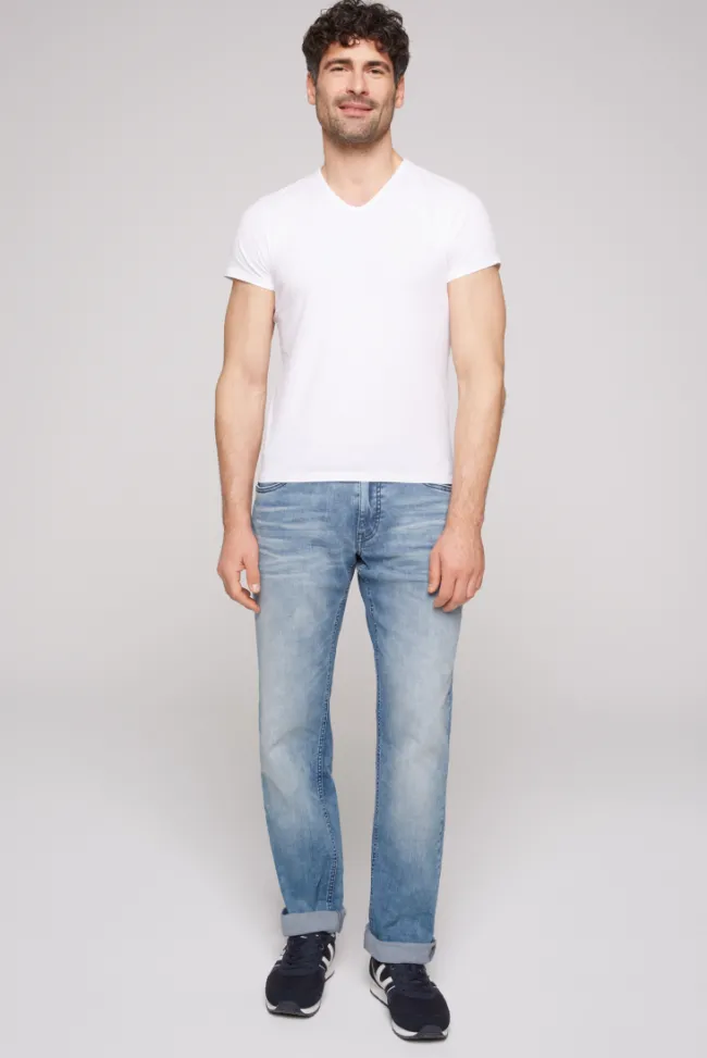 Herren CAMP DAVID & SOCCX Jeans CO:NO Comfort Fit vintage blue