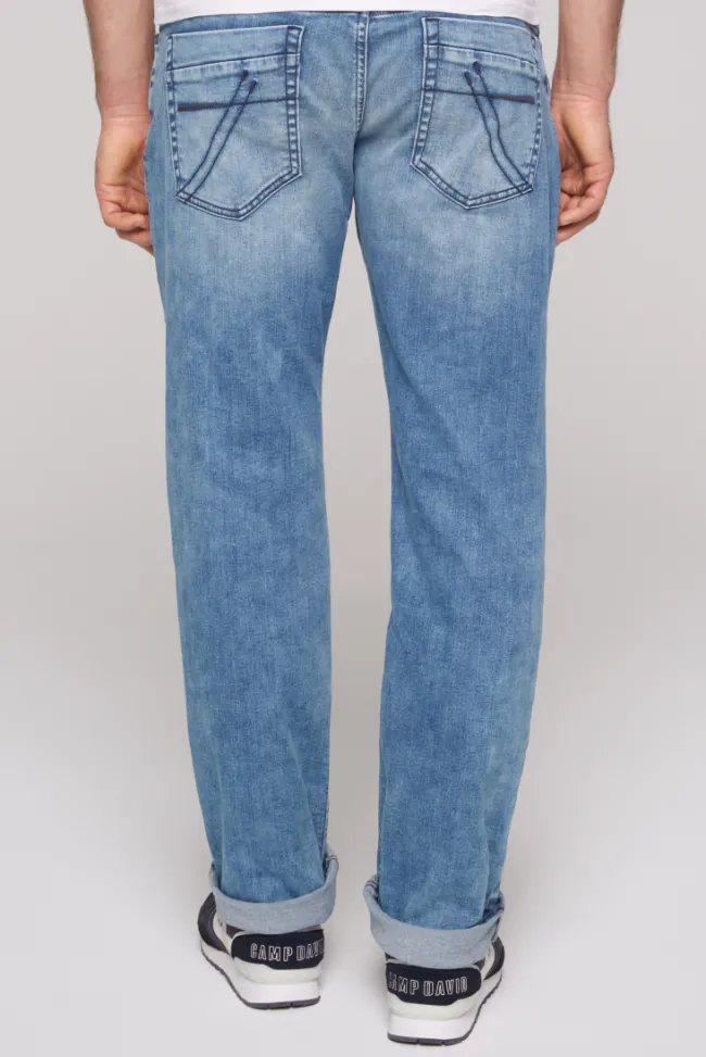 Herren CAMP DAVID & SOCCX Jeans CO:NO Comfort Fit vintage blue