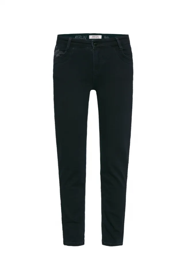 Damen CAMP DAVID & SOCCX Jeans DA:NA Regular Fit blue jogg