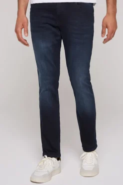 Herren CAMP DAVID & SOCCX Jeans DA:VD Regular Fit blue black