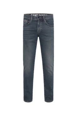 Herren CAMP DAVID & SOCCX Jeans DA:VD Regular Fit blue brown