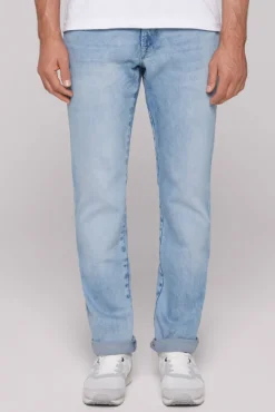Herren CAMP DAVID & SOCCX Jeans DA:VD Regular Fit tarmac blue
