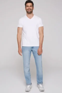 Herren CAMP DAVID & SOCCX Jeans DA:VD Regular Fit tarmac blue