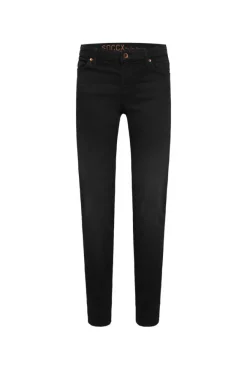 Damen CAMP DAVID & SOCCX Jeans HE:DI Slim Fit black used