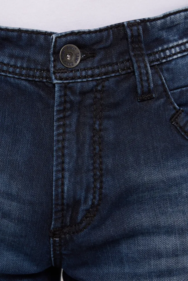 Herren CAMP DAVID & SOCCX Jeans HE:RY Regular Fit blue vintage jogg