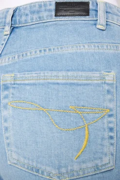 Damen CAMP DAVID & SOCCX Jeans LE:A Mom Fit easy blue