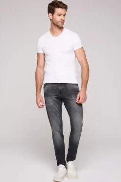 Herren CAMP DAVID & SOCCX Jeans MA:X Regular Fit black vintage