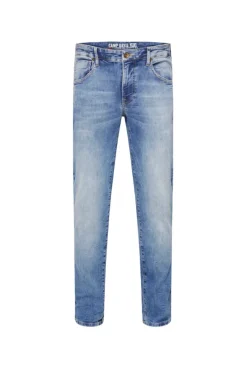 Herren CAMP DAVID & SOCCX Jeans MA:X Regular Fit salt blue used