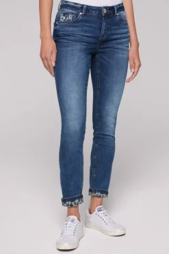 Damen CAMP DAVID & SOCCX Jeans MI:RA Slim Fit blue vintage