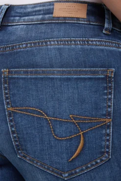 Damen CAMP DAVID & SOCCX Jeans MI:RA Slim Fit blue vintage
