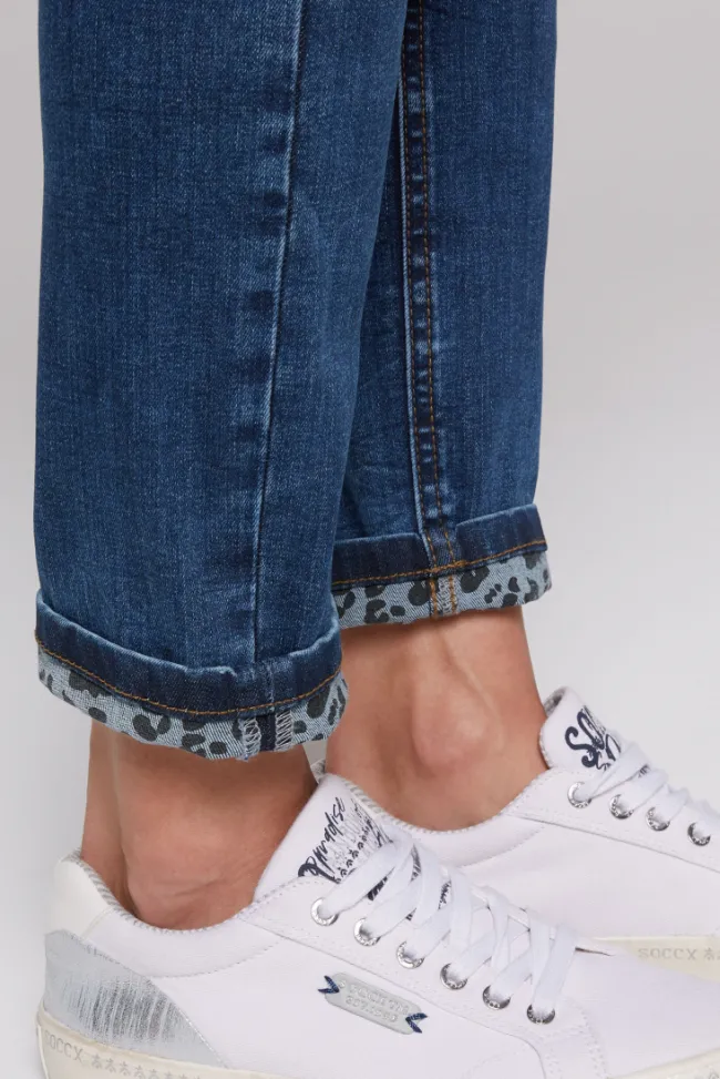 Damen CAMP DAVID & SOCCX Jeans MI:RA Slim Fit blue vintage