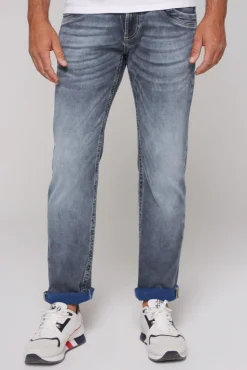 Herren CAMP DAVID & SOCCX Jeans NI:CK Regular Fit jogg grey