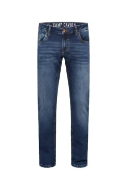 Herren CAMP DAVID & SOCCX Jeans NI:CO Regular Fit blue used