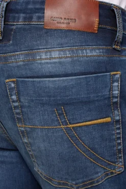 Herren CAMP DAVID & SOCCX Jeans NI:CO Regular Fit blue used