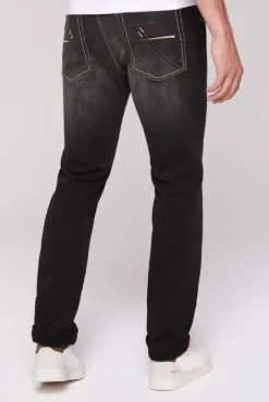 Herren CAMP DAVID & SOCCX Jeans NI:CO Regular Fit black used jogg